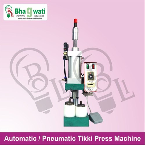 automatic tikki fitting machine