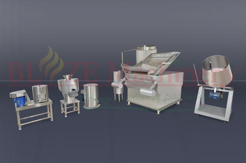 Semi Automatic Potato Chips Making Machine