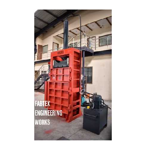 Fabtexbaler Pet Bottle Baling Press