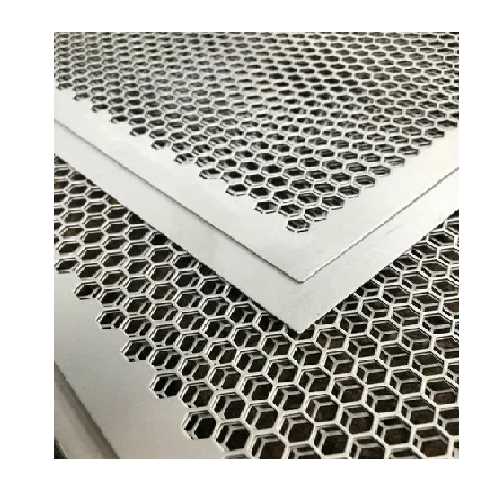 Perforated Hexagonal Perforated Sheet