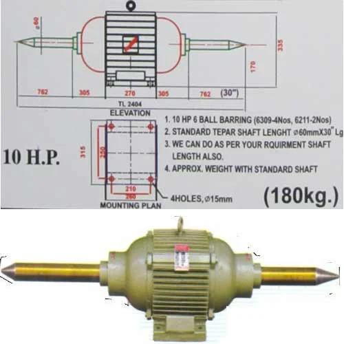  10 H P Polisher Machine