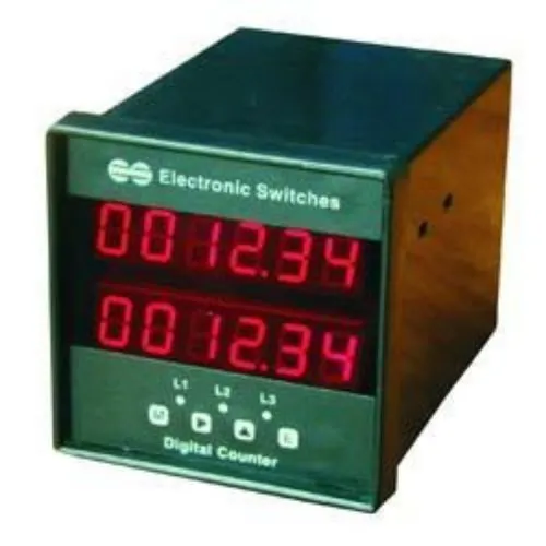 Double Display Production RPM Counters