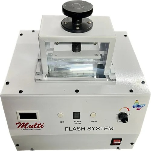 Preinked Rubber Stamp Making Machine