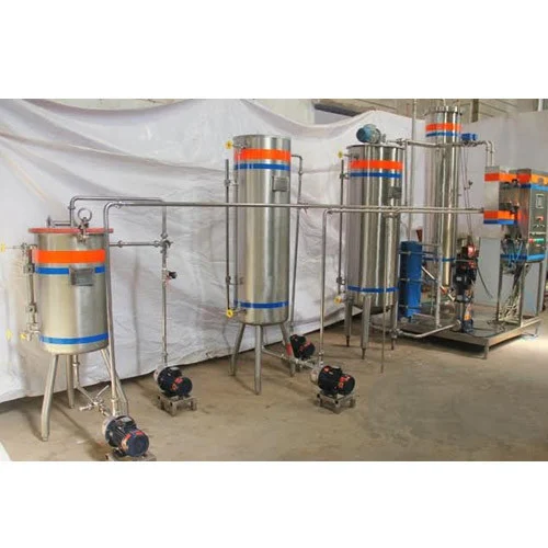 Automatic Carbonated Soft Drink Plant