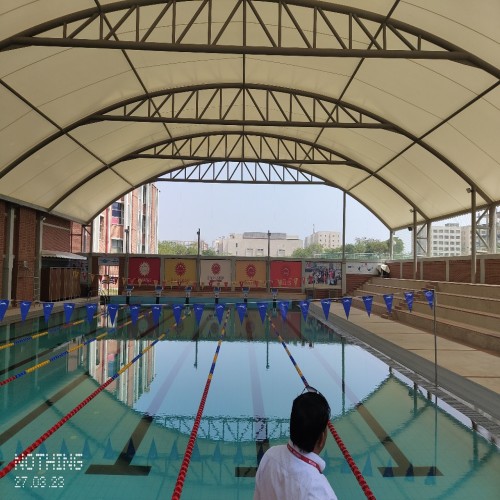 Swimming Pool Covering Tensile 