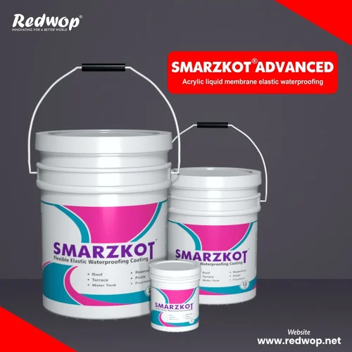 Redwop _ SMARZKOT ( ADVANCED ) - Acrylic liquid membrane elastic waterproofing