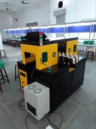 Automation Fiber Laser Marking Machine With 2 Head Conveyor System