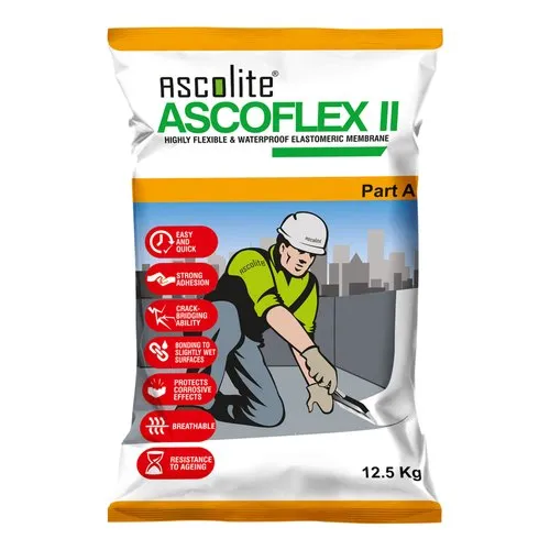 Ascoflex II Elastomeric Waterproofing Membrane, Packaging Size: Available In 17.5 Kg Box Pack