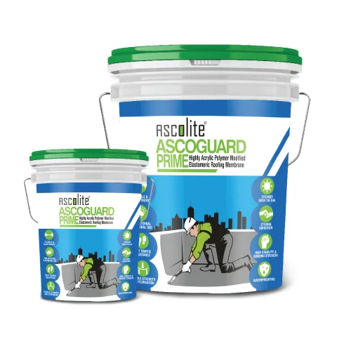 5 Kg Ascoguard Prime Acrylic Polymer Modified Elastomeric Roofing Membrane