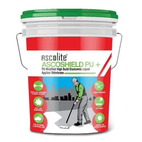 Ascolite 5 Kg Ascoshield PU Plus Elastomeric Liquid Applied Membrane