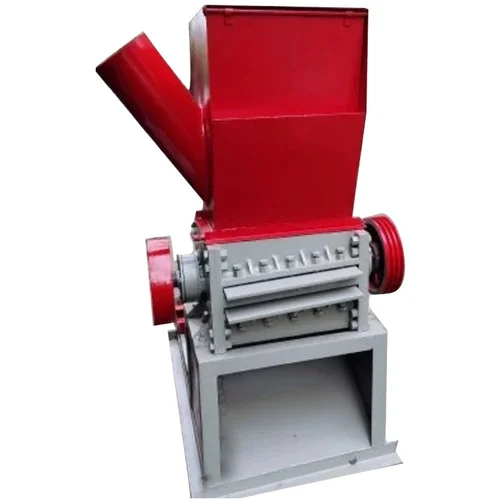 HDPE 10HP Plastic Scrap Grinder Machine, Blade Size: 600mm, Capacity: 300kg/hr