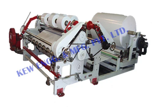 Heavy Duty Drum Type Slitter Rewinder Machine, Production Capacity: 150Mtrs/Minutes