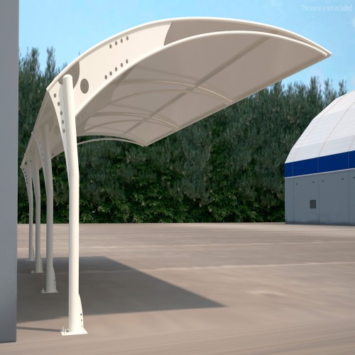 Tensile Car Parking Structure