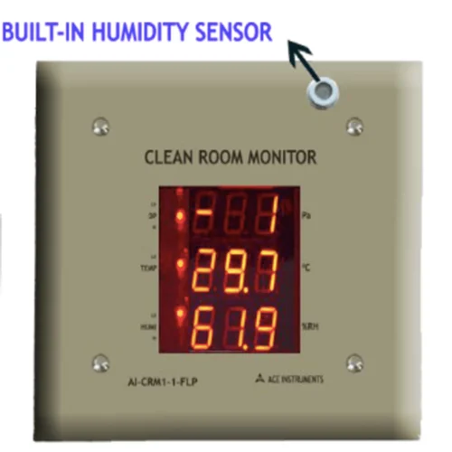 Flameproof Clean Room Monitor Temperature,humidity & Differential Pressure