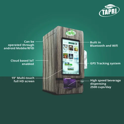 Cherise Tapri Fully Automatic Tea Coffee Smart Vending Machine