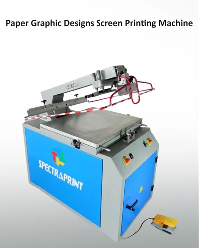 Paper Graphic Designs Screen Printing Machine