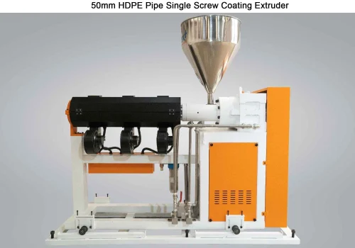 50mm HDPE Pipe Single Screw Coating Extruder