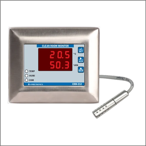 24 VDC Clean Room Temperature and Humidity Monitor