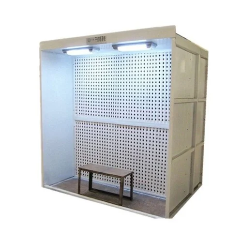 White Dry Painting Booths, For Paint Booth, Booth Size: Custom Size