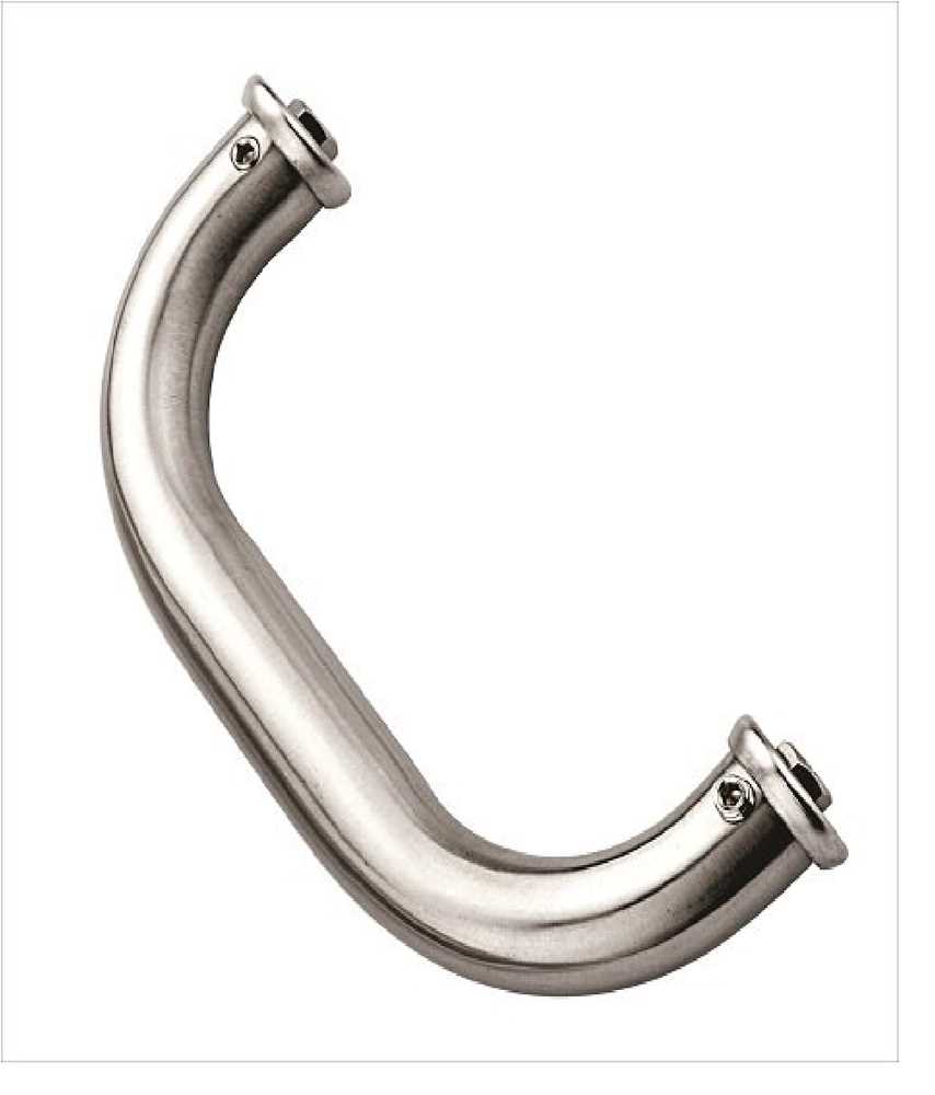 Pass Box Door Ss Pipe Handle 6" Long, Size: 6 Inch