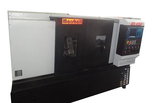 Metal Marshall Rapid Turn DS 450 Spindle CNC Lathe Machine, Maximum Turning Diameter: Upto 500 mm, 400W