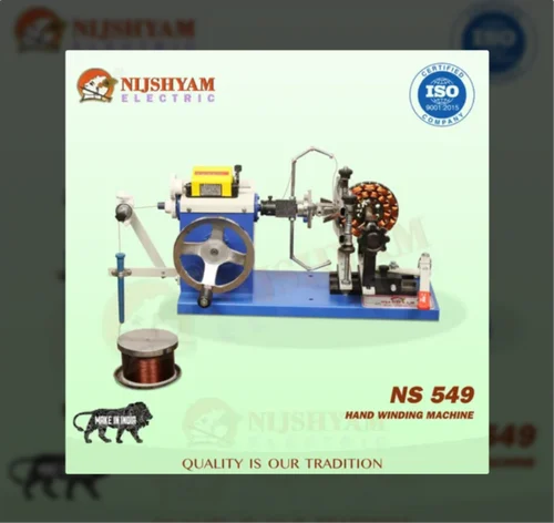 Nijshyam Ns 549 Hand Ceiling Fan Stator Winding Machine