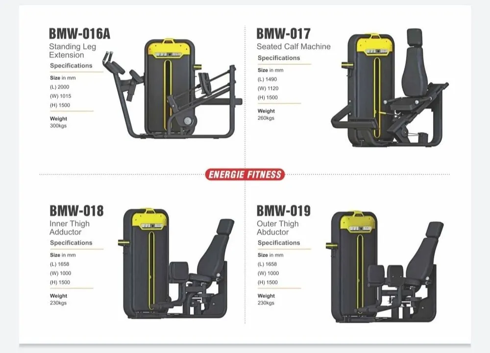 Multi Muscle Commercial Energie Fitness Bmw-016a/017/018/019