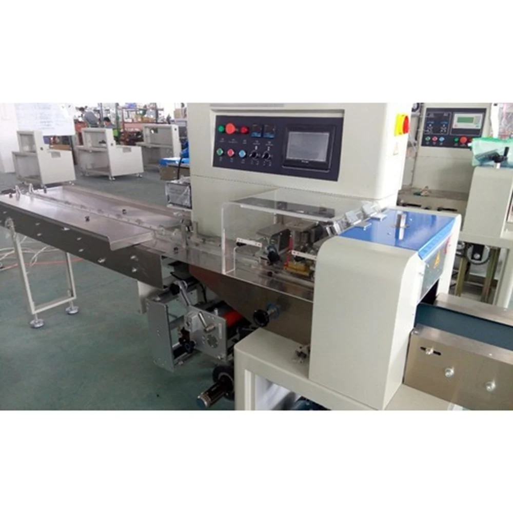 Cookies Horizontal Flow Wrapper Machine