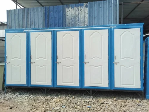 FRP 10 Seater Mobile Toilet Van