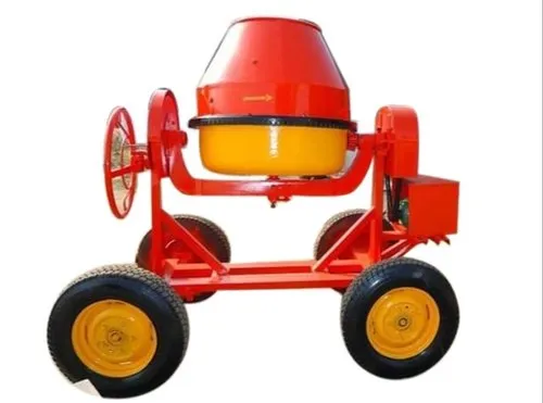 3.5 HP Electric Semi Automatic Mini Concrete Mixer Machine