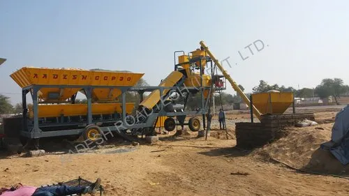 Mobile Concrete Batching Plant