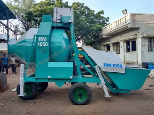 Reversible Concrete Mixer Diesel Engine Operated, For Construction