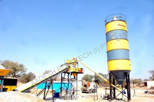 Vertical Cement Fly Ash Storage Silo And Feeding System, For Construction