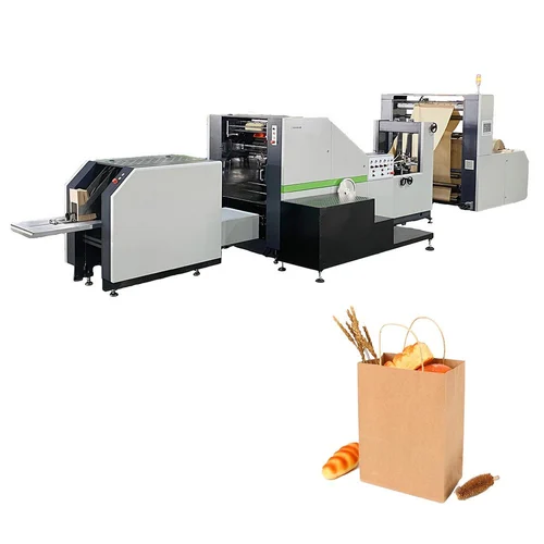 Fully Automatic Paper Bags Making Machine