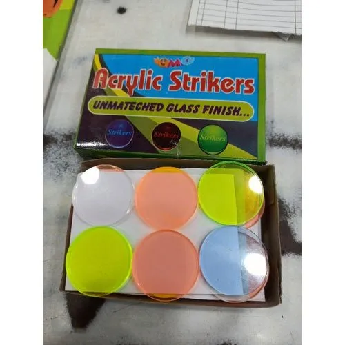 Acrylic Carrom Striker