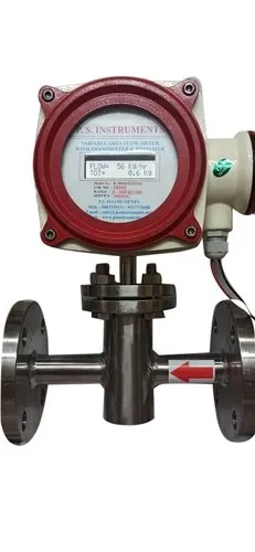 Digital Variable Area Flow Meter With Transmitter & Totaliser