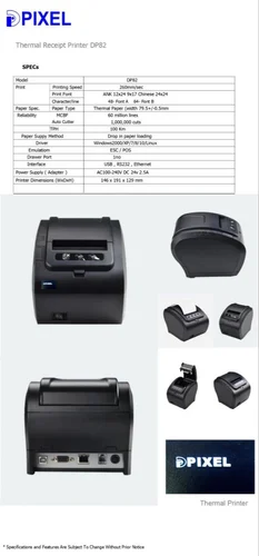 Pixel Thermal POS Printer