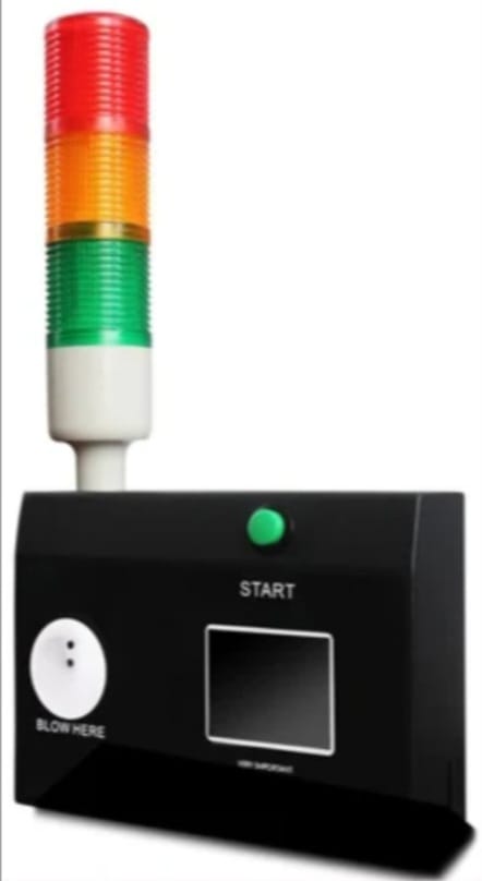 Wall Mounted Alcohol Breath Tester