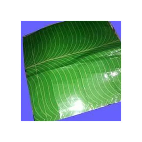 Green Paper Plate Sheet