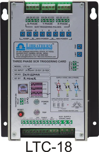 Three Phase SCR Triggering Card for Star & Delta 