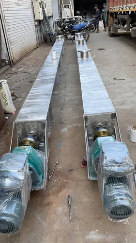 Stainless Steel Inclined Screw Conveyor