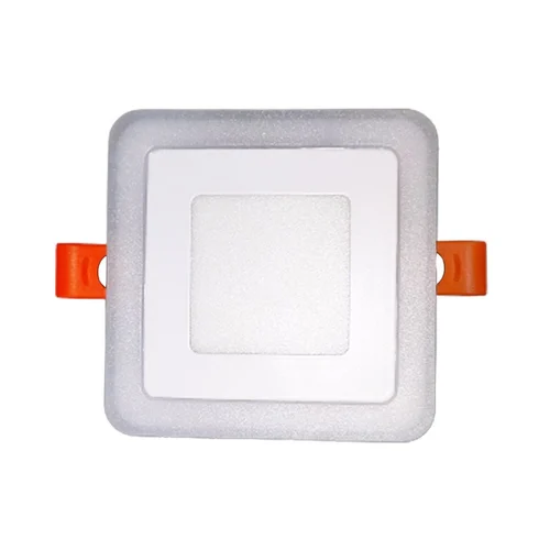 3+3 WH+PGB Square Conceal Led panel light