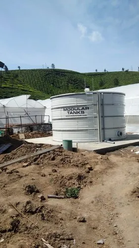 Water Tanks Of Effluents Pre Treated Effluent