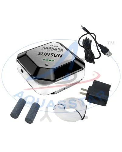 Sunsun Aquasstar Inbuilt Battery Ac/Dc Air Pump