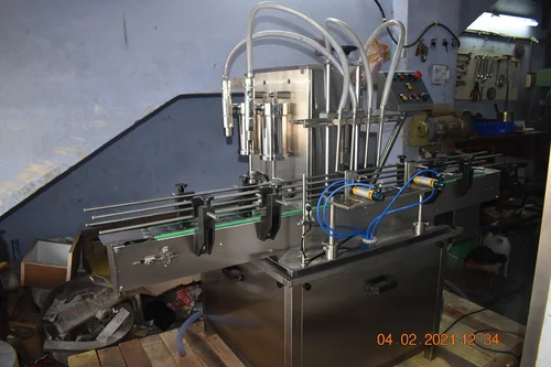 Sanitizer Liquid Filling Machine