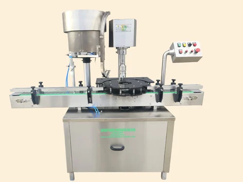 AUTOMATIC Plastic Cap Sealing Machine