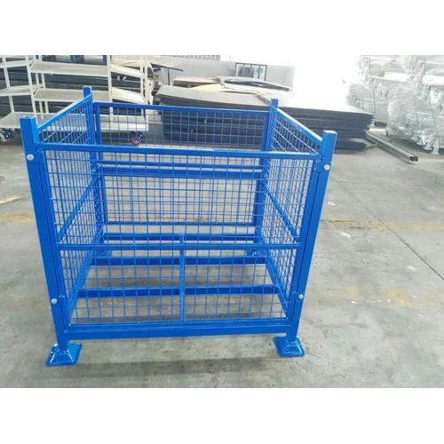 Wire Mesh Cage Trolley