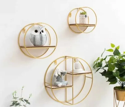 Piece Wall Rack 