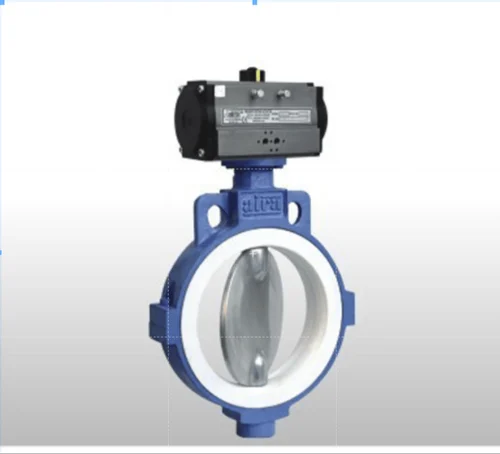 Pneumatic Replaceable Muffler Butterfly Valve