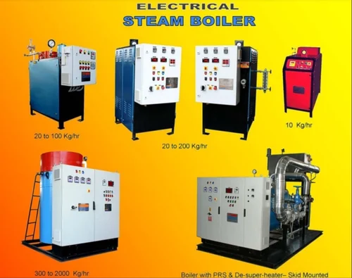 Electric Steam Generators, 2500 kg/Hr